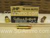 500 Round Can - 10mm Auto 180 Grain JHP Hollow Point Sellier Bellot Ammo - SB10B - Packed in Used M19A1 Ammo Canister